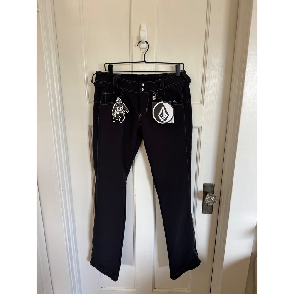 NWT Volcom black Battle Stretch Skinny Snow pant size small